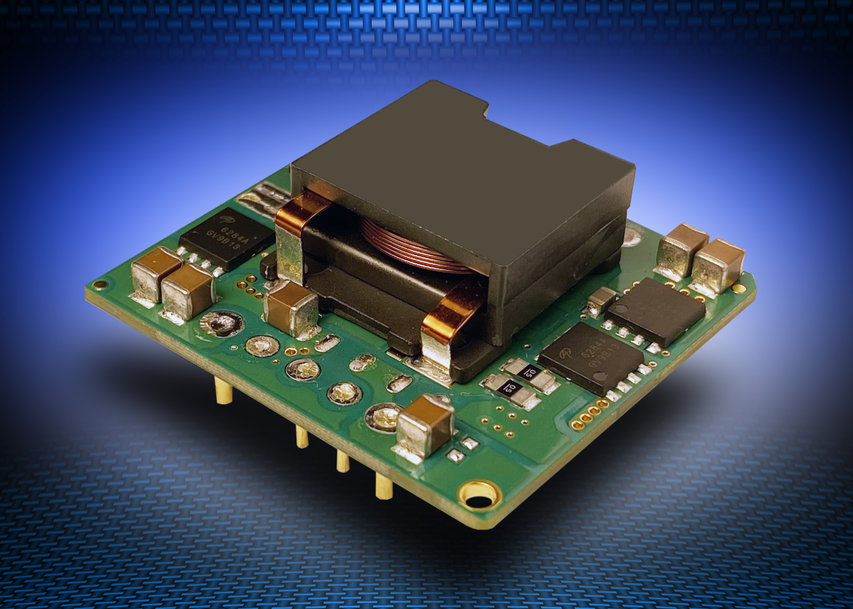 300W non-isolated, buck-boost DC-DC converters have an output adjustment of 9.6V to 48V